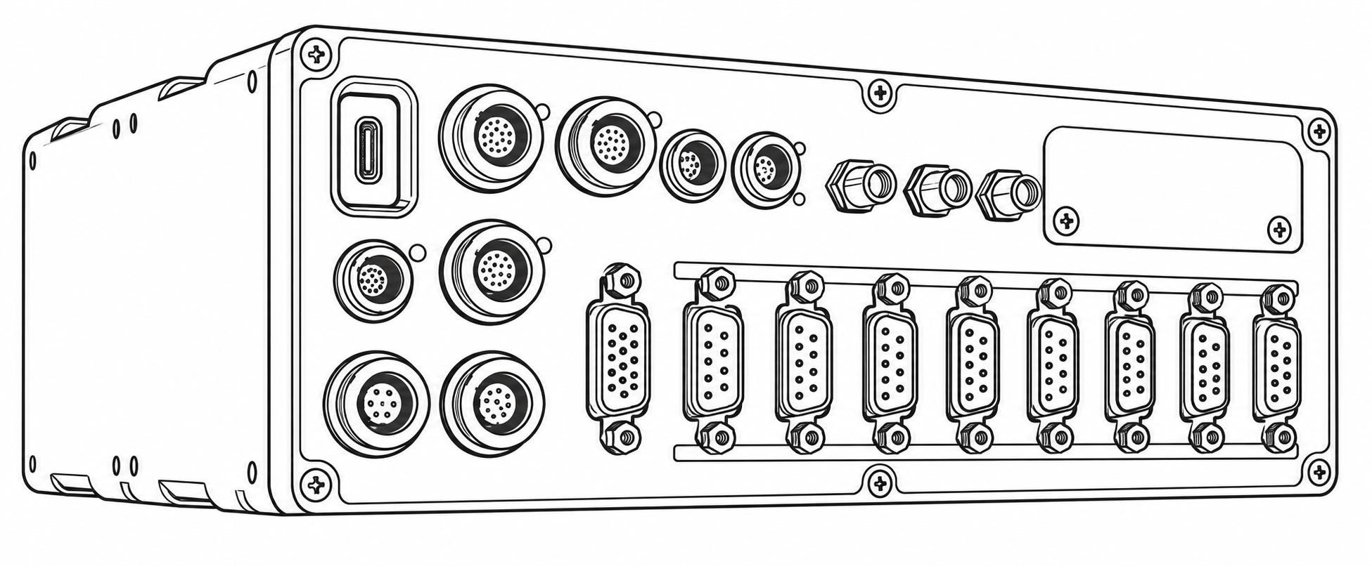 IPE853 データロガーの線画